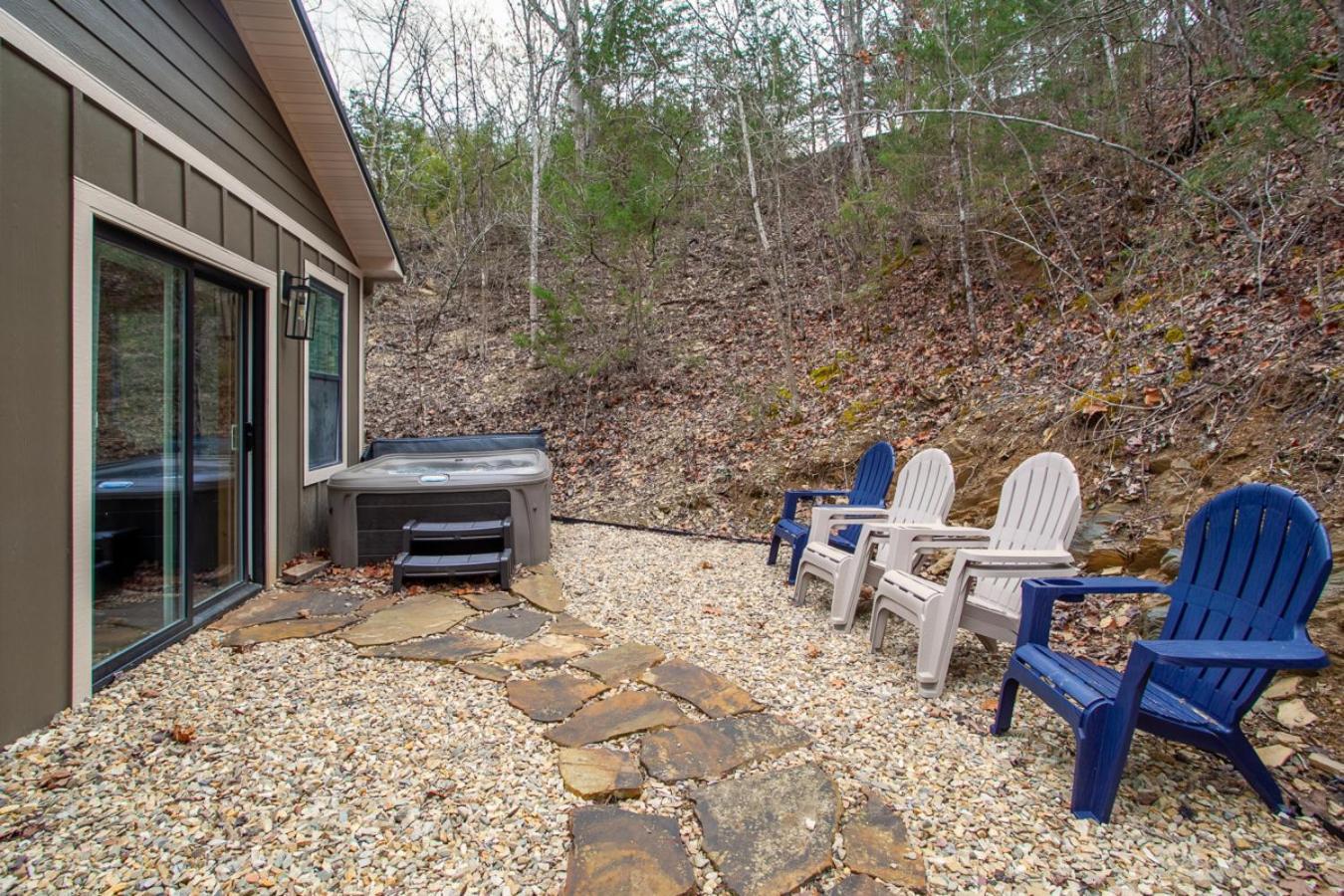 Villa Whiskey Barrel W Hot Tub Arcade Game Fire Pit Sevierville Exterior foto